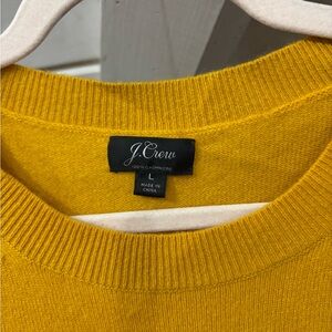 J. Crew Women's Yellow Sweater